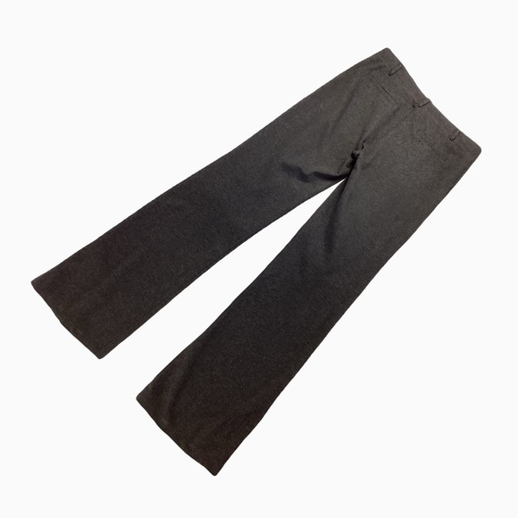 Betabrand Classic Bootcut Dress Pant in Charcoal Grey. Large - Picture 4 of 8